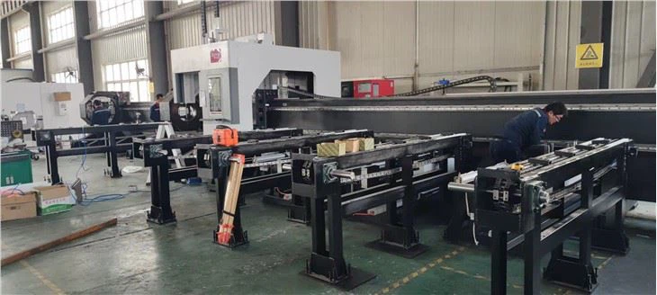 12000W LT-12050 Bevel Cut Tube Laser Cutting Machine